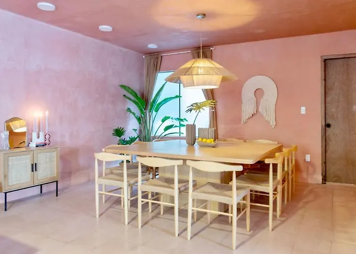Combo Marrakesh House Kesh - Duplex, 2 Joint Houses.10br, 7.5 Bath, 22 Guest * Mexico City