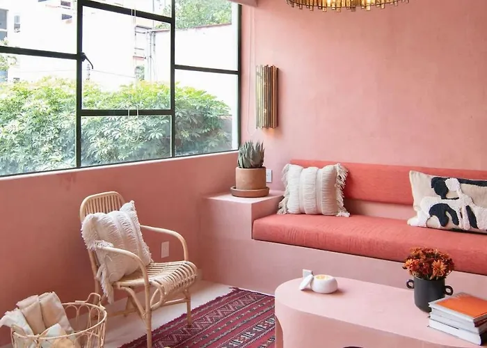 Combo Marrakesh House Kesh - Duplex, 2 Joint Houses.10br, 7.5 Bath, 22 Guest * Mexico City